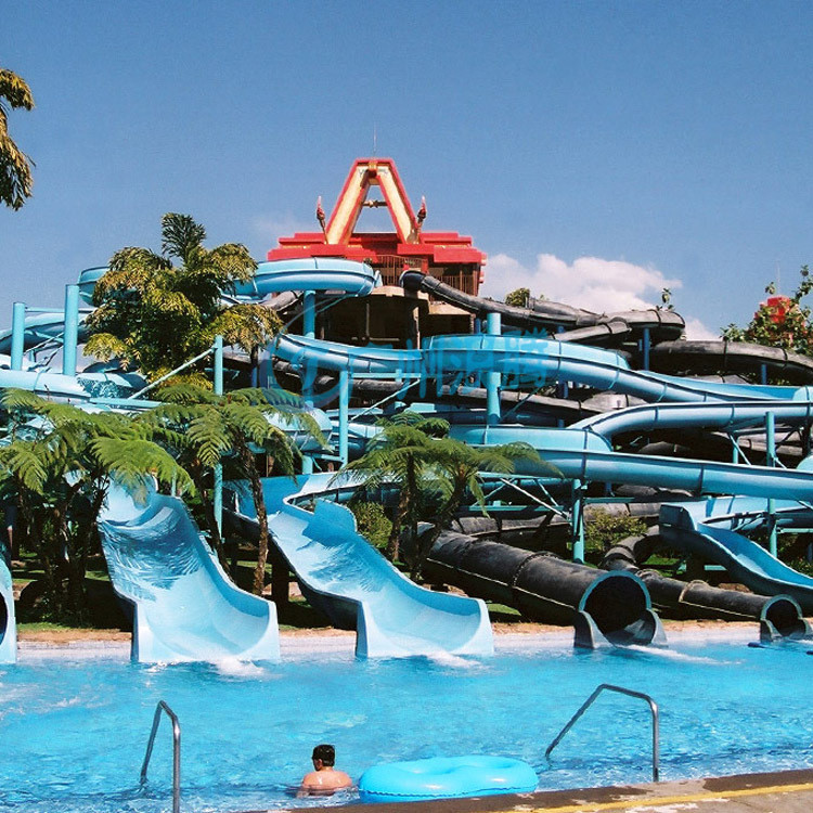 水上樂(lè)園設(shè)備-螺旋組合滑梯 水上樂(lè)園設(shè)備-螺旋組合滑梯