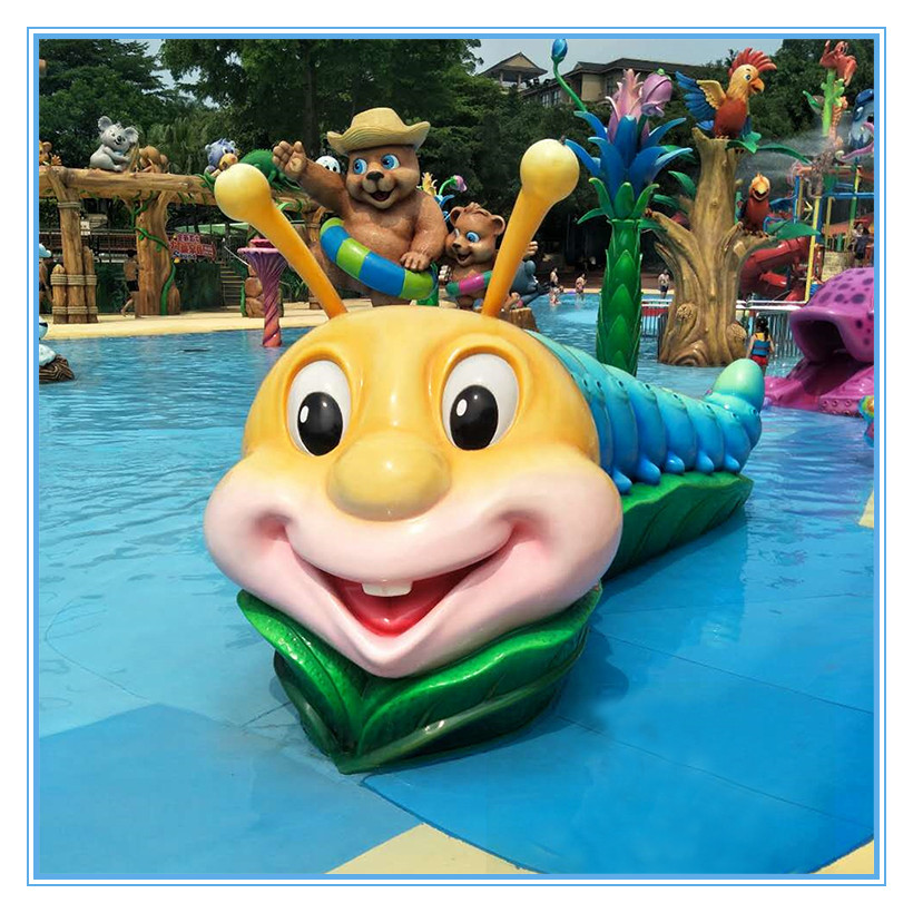 兒童水上樂園設(shè)備-毛毛蟲滑梯 兒童水上樂園設(shè)備-毛毛蟲滑梯